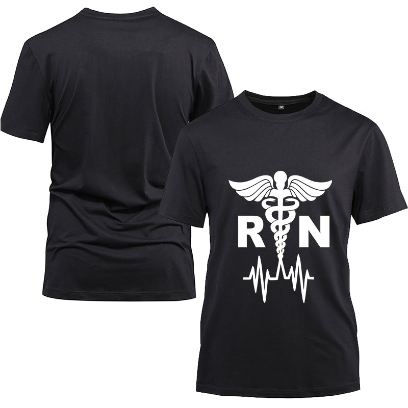 RN Heartbeat Nurse T-shirt