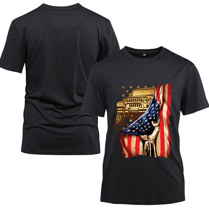 Hand Flag 4x4 T-shirt