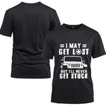 Get Lost 4x4 T-shirt