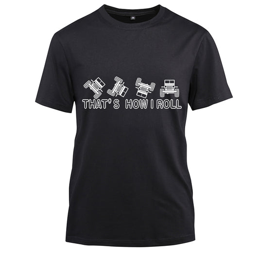 How I Roll 4x4 T-shirt