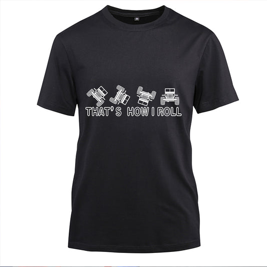 HOW I ROLL 4X4 Flag T-shirt