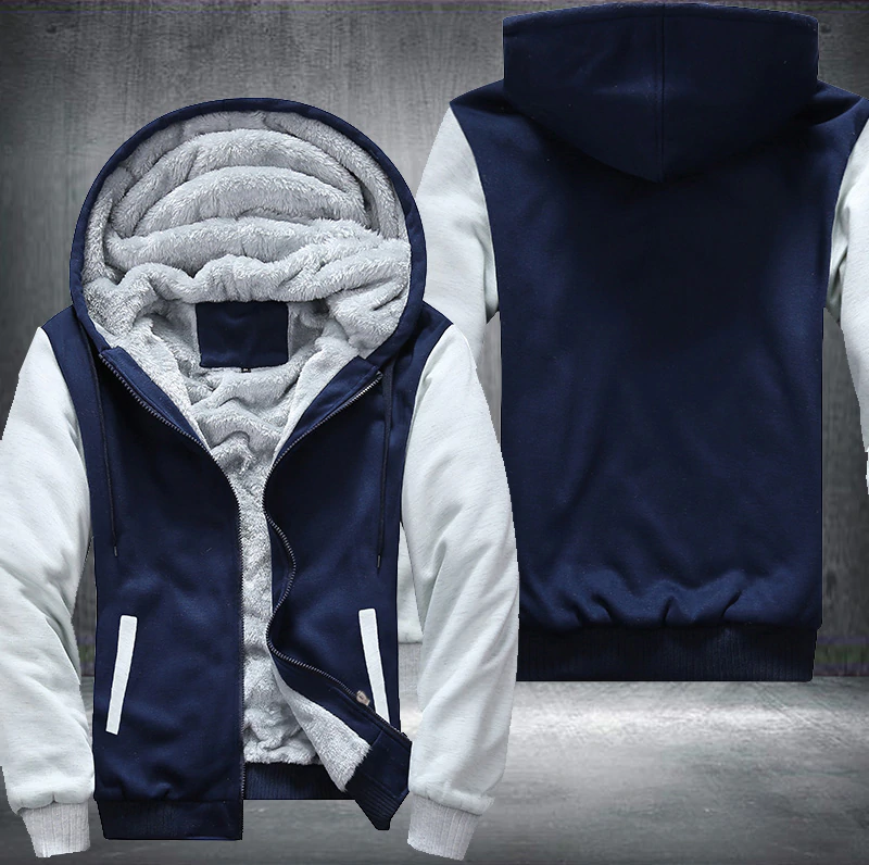 BLUE FLEECE JACKET (CUSTOMIZE)