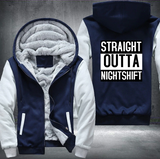 Straight Outta Night Shift Nurse Jacket