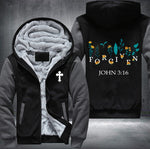Forgiven John 3:16 Fleece Jacket