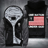 One nation under god Fleece Jacket