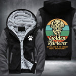 Golden Retriever official dog Fleece Jacket
