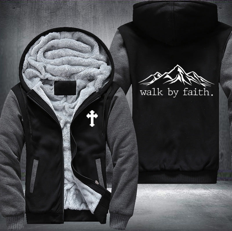 Walk by faith Fleece Jacket