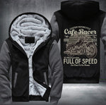 motorcycle cafe racer Fleece Jacket