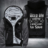 Nurse Coffe Fleece Jacket