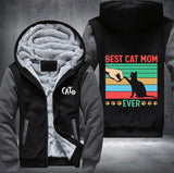BEST CAT MOM EVER Fleece Jacket