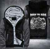 Born to ride design Fleece Jacket