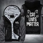 CAT LIVES MATTER Fleece Jacket