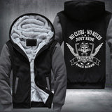 No clubs no rules just ride Fleece Jacket