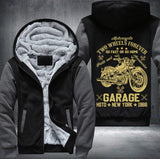 Two wheels forever Fleece Jacket