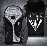 Jesus saves Fleece Jacket