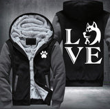 Love Dog Fleece Jacket