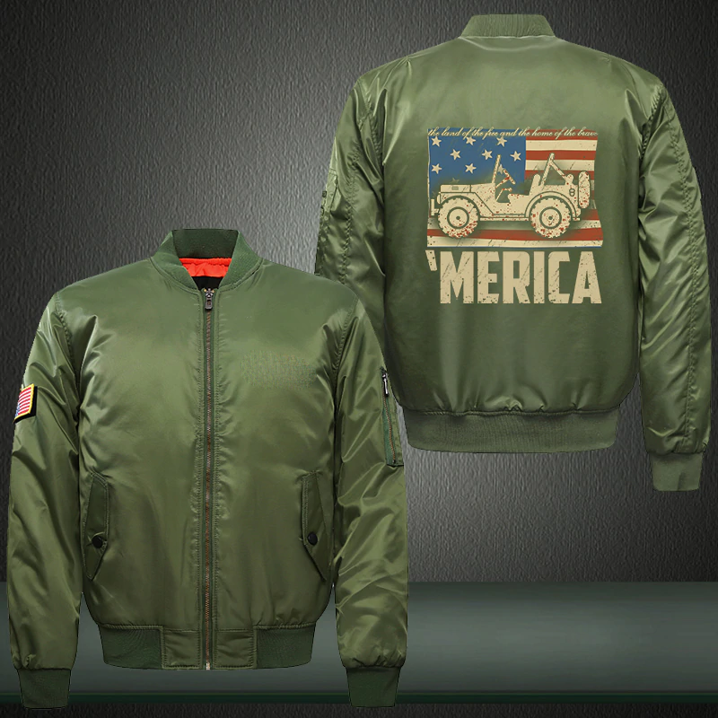 Merica 4x4 Bomber Jacket