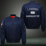 Marshmallow Test Bomber Jacket