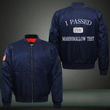 Marshmallow Test Bomber Jacket