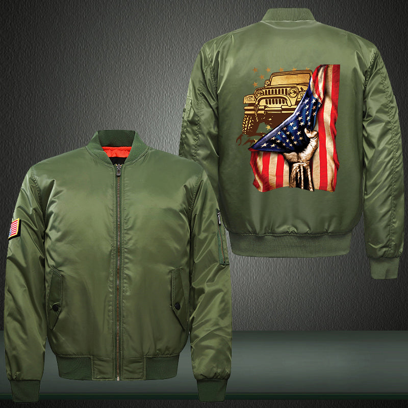 Handflag 4x4 Bomber Jacket