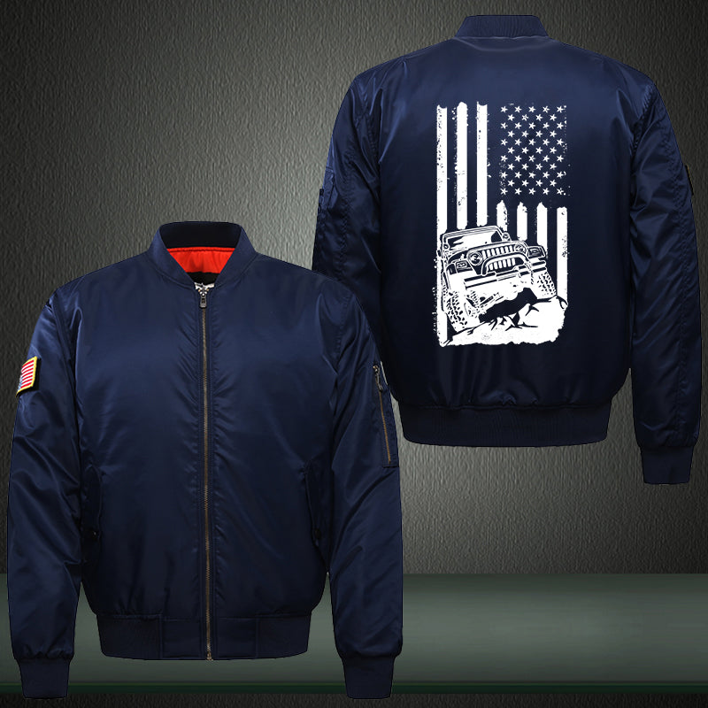 4x4 Offroad Flag Bomber Jacket