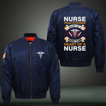 Heart Of A Nurse Bomber Jacket