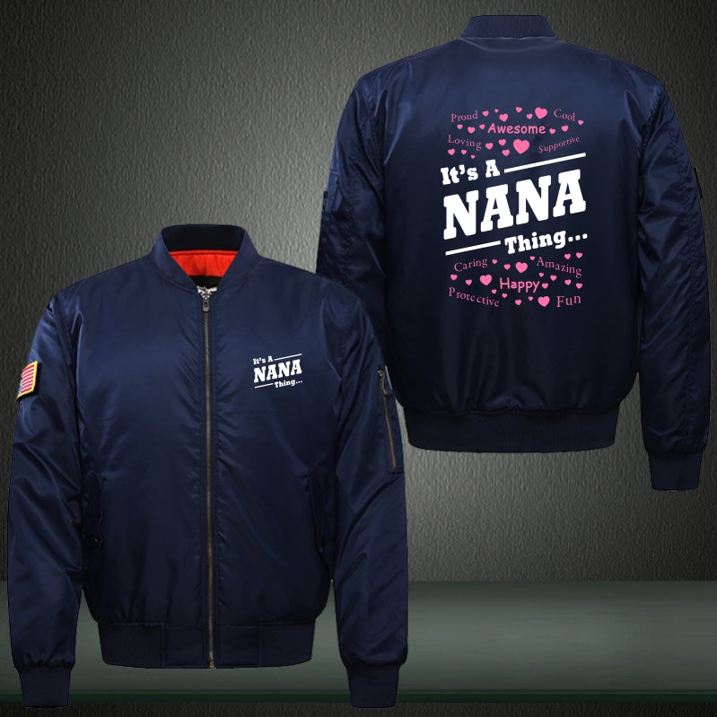 Nana Grandma Bomber Jacket