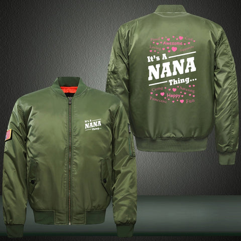 Nana Grandma Bomber Jacket