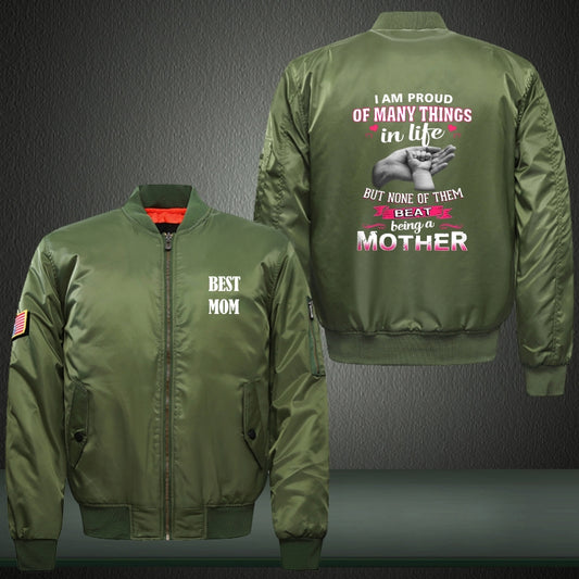 Proud Mom Bomber Jacket