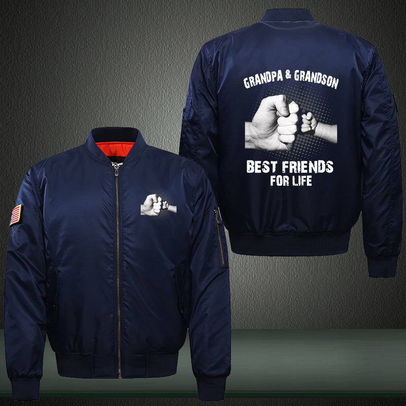 Grandpa & Grand Son Bomber Jacket