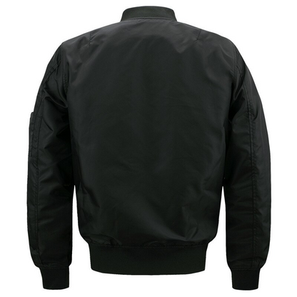 Black Bomber Jacket (Customize)