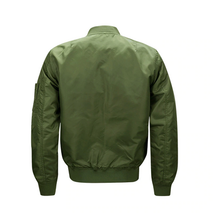 Green Bomber Jacket