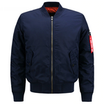 Blue Bomber Jacket