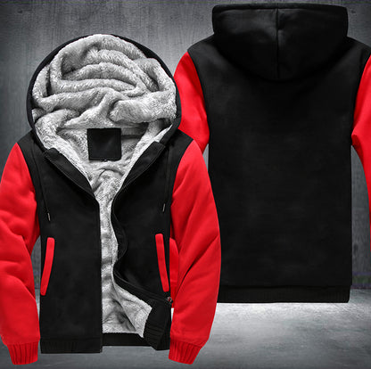 Red-Black Fleece Jacket