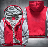 Red & White Fleece Jacket (CUSTOMIZE)