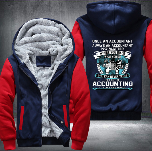 Accountant Fleece Hoodie