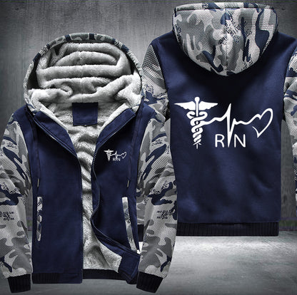 RN Nurse Heart Beat Hoodie