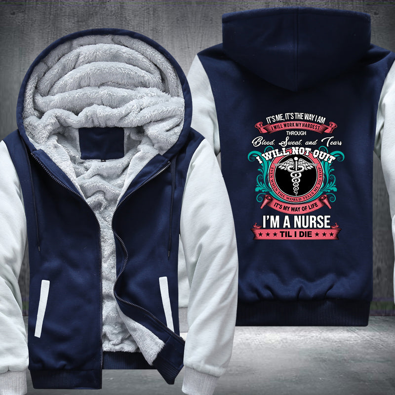 Nurse Till I Die Hoodie