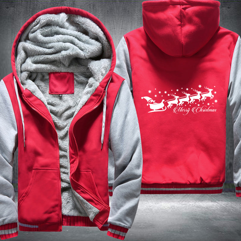 Reindeers Fleece Hoodie