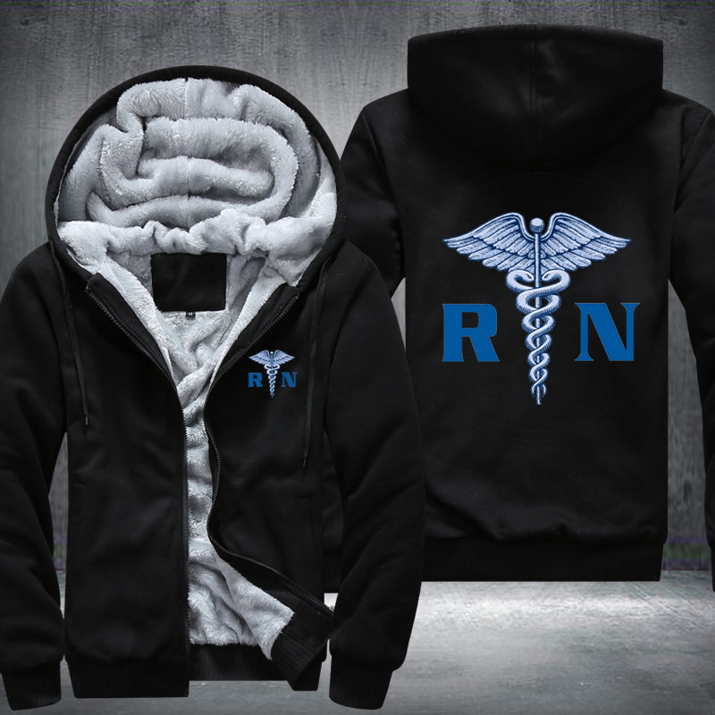 Blue RN Fleece Hoodie