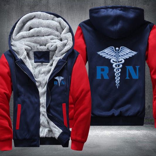 Blue RN Fleece Hoodie