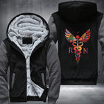 RN Abstract Nurse Fleece Hoodie