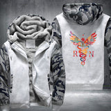 RN Abstract Nurse Fleece Hoodie