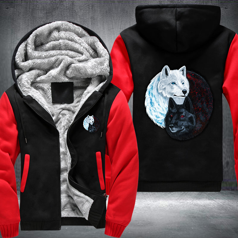 Yin-Yang Wolf Hoodie