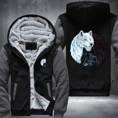 Yin-Yang Wolf Hoodie