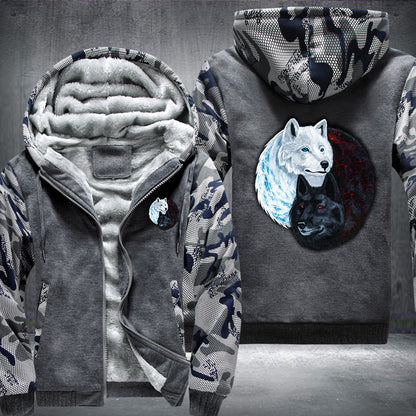 Yin-Yang Wolf Hoodie