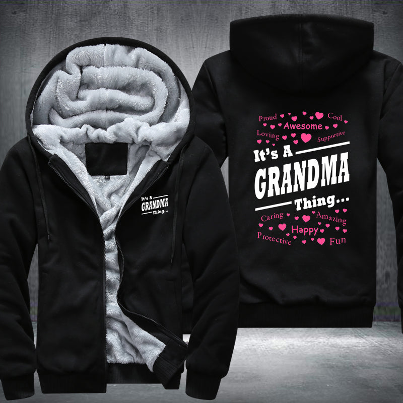 Grandma Fleece Hoodie