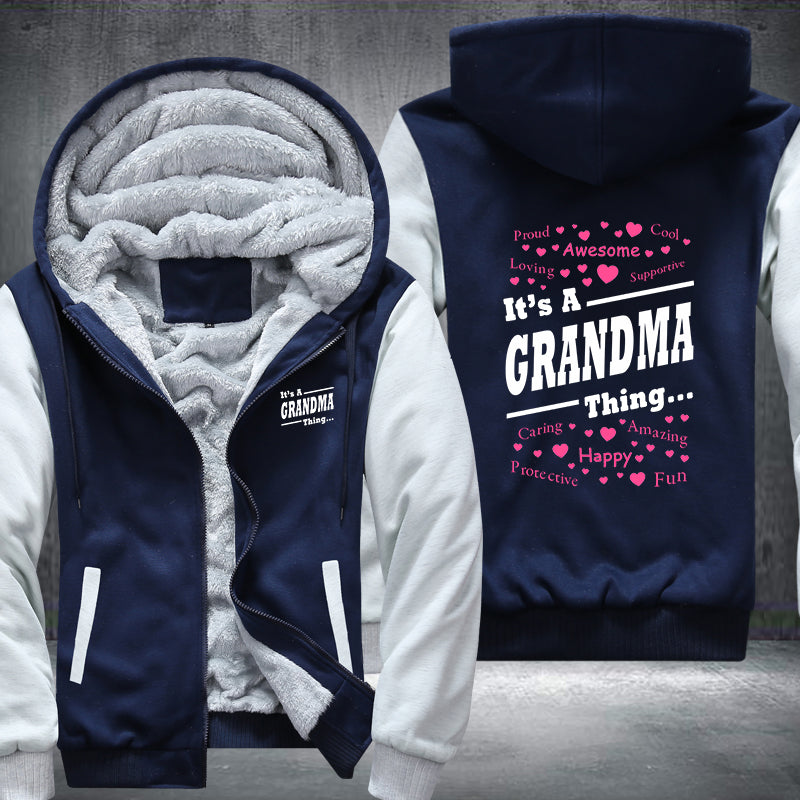 Grandma Fleece Hoodie