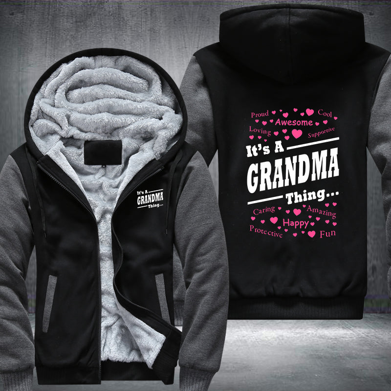 Grandma Fleece Hoodie