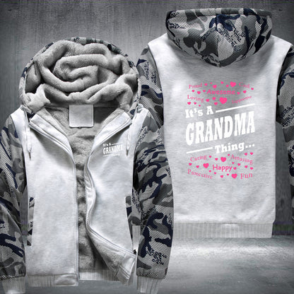 Grandma Fleece Hoodie